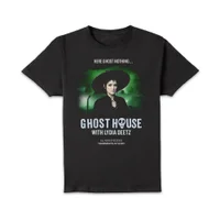 Beetlejuice Ghost House With Lydia Deetz Unisex T-Shirt - Black