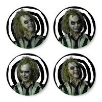 Beetlejuice Sandworm Instructional Coaster Set
