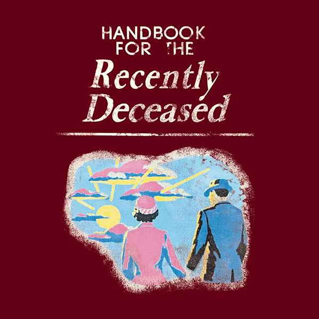 Beetlejuice Handbook For The Recently Deceased Hoodie - Burgundy
