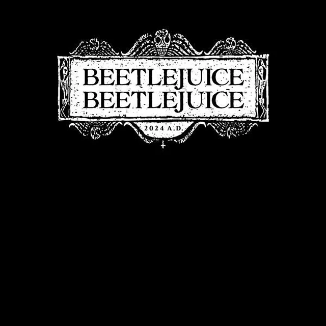 Beetlejuice Logo Unisex T-Shirt - Black