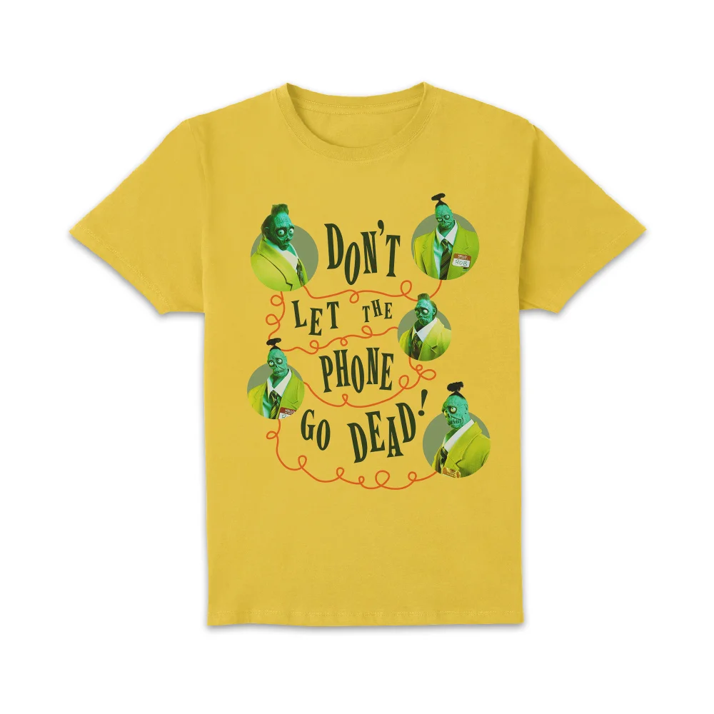 Beetlejuice Don't Let The Phone Go Dead Unisex T-Shirt - Yellow - S Image 1