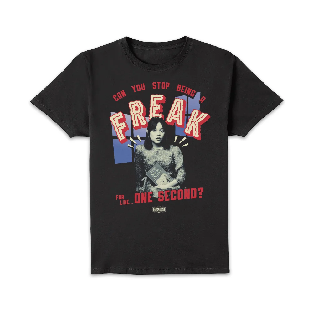 Beetlejuice Freak Unisex T-Shirt - Black - S Image 1