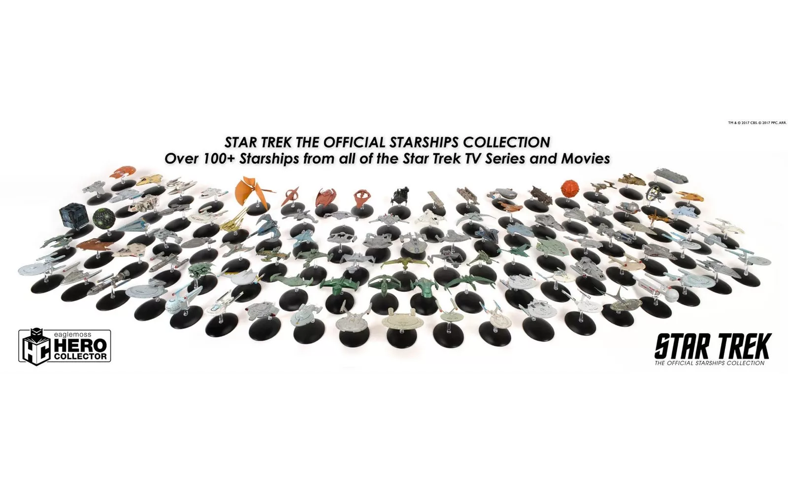 Hero Collector Star Trek The Official Starships Collection Mystery 10-Pack Die-Cast Models Image 1