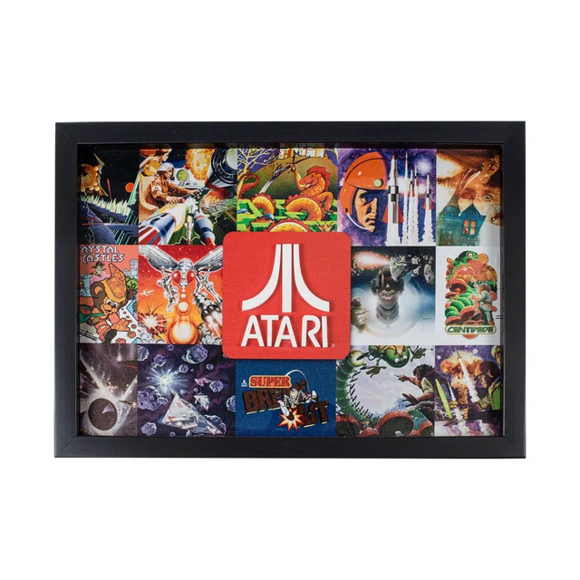 Official Atari 3D Wall Art - Legends