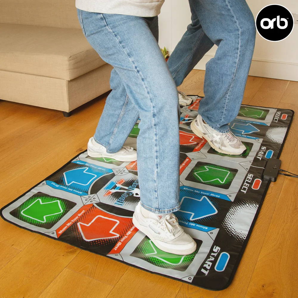 Retro Arcade Dance Mat (2 Player, 9 Games, 110 Built in Songs) Image 1