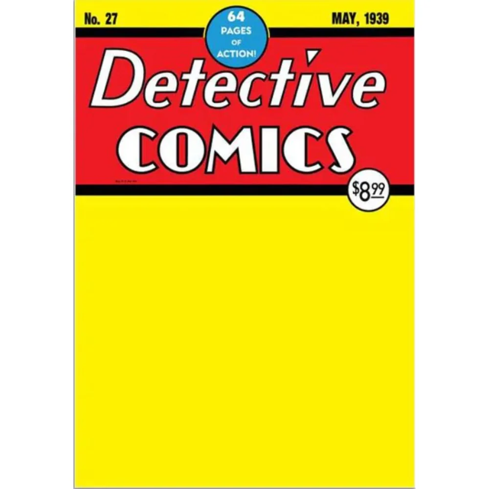 Detective Comics #27 Golden Age Facsimile Edition (Blank) Image 1