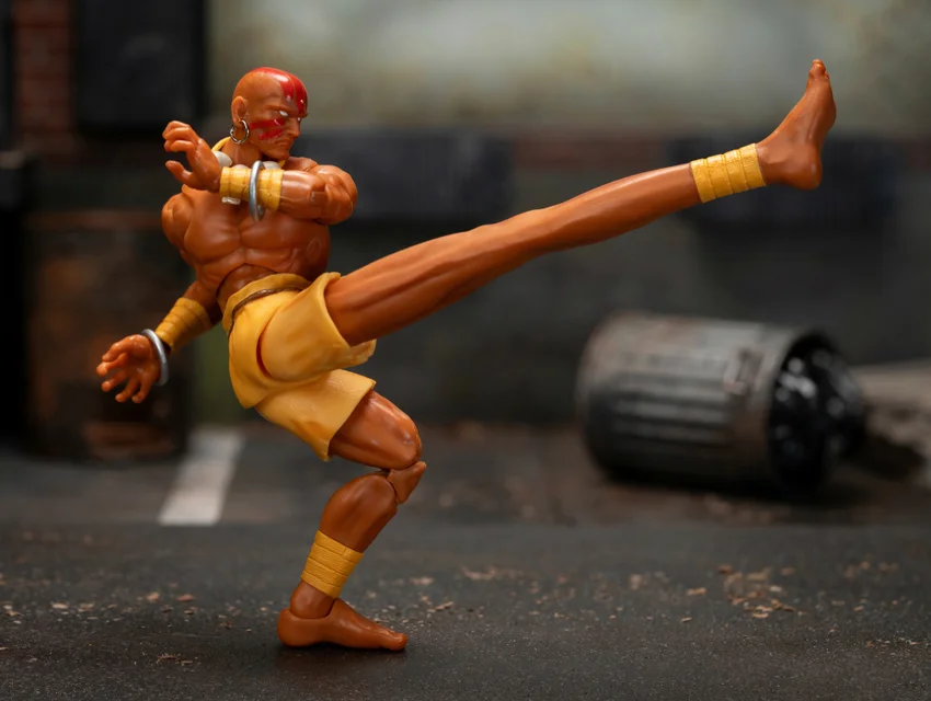 DHALSIM STREET FIGHTER 6" DELUXE COLLECTOR FIGURE