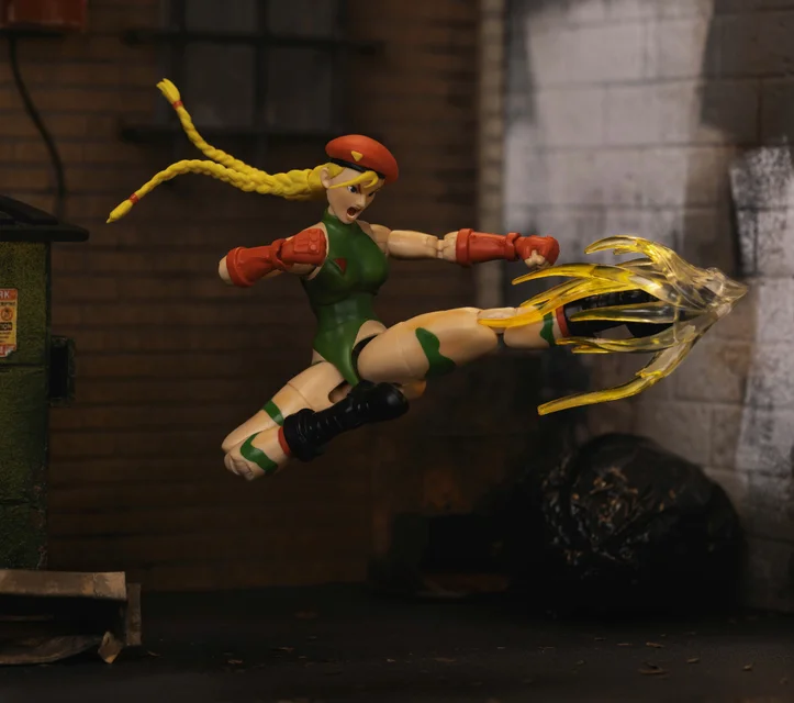 CAMMY STREET FIGHTER 6 INCH DELUXE COLLECTOR FIGURE