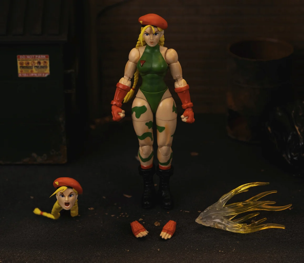 CAMMY STREET FIGHTER 6 INCH DELUXE COLLECTOR FIGURE Image 1