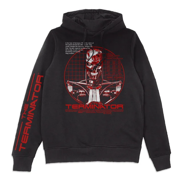 The Terminator Target Acquired Hoodie - Black
