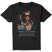 The Terminator Retro Poster Unisex T-Shirt - Black