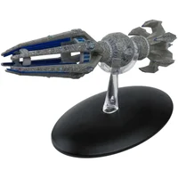 Eaglemoss Star Trek Krenim Temporal Weapon Ship Die-Cast Model – Voyager Starship Collection - undefined undefined