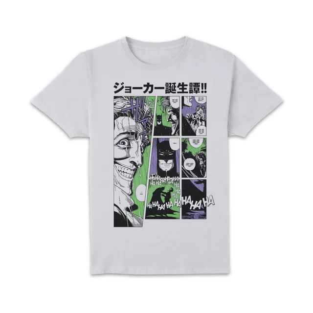 Joker Manga-ha-ha Unisex T-Shirt - White