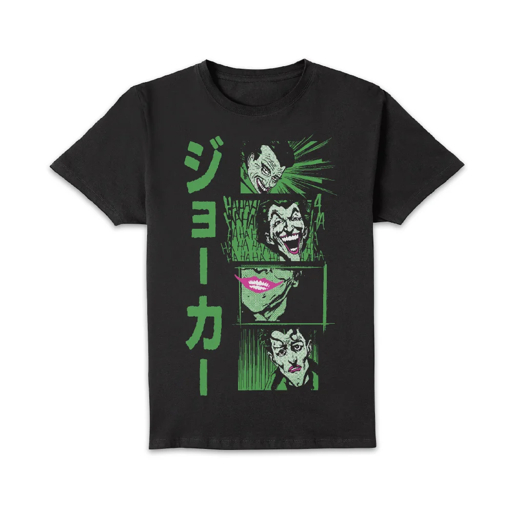 Joker Katakana Laughs Unisex T-Shirt - Black - M - Black Image 1