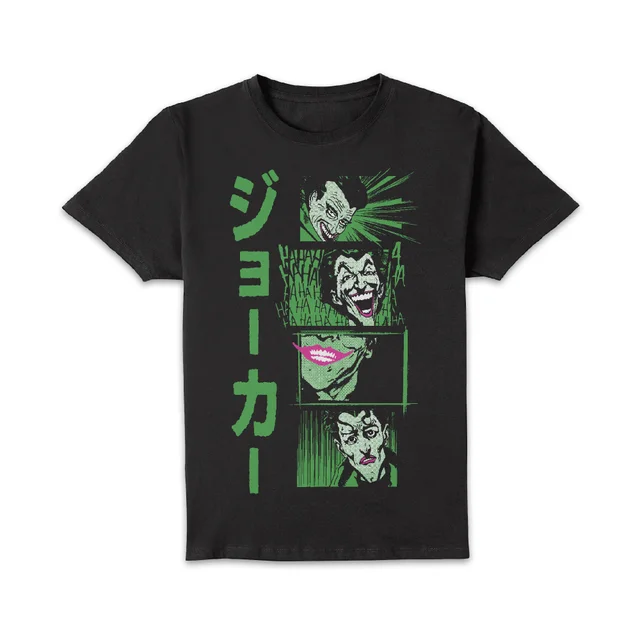 Joker Katakana Laughs Unisex T-Shirt - Black
