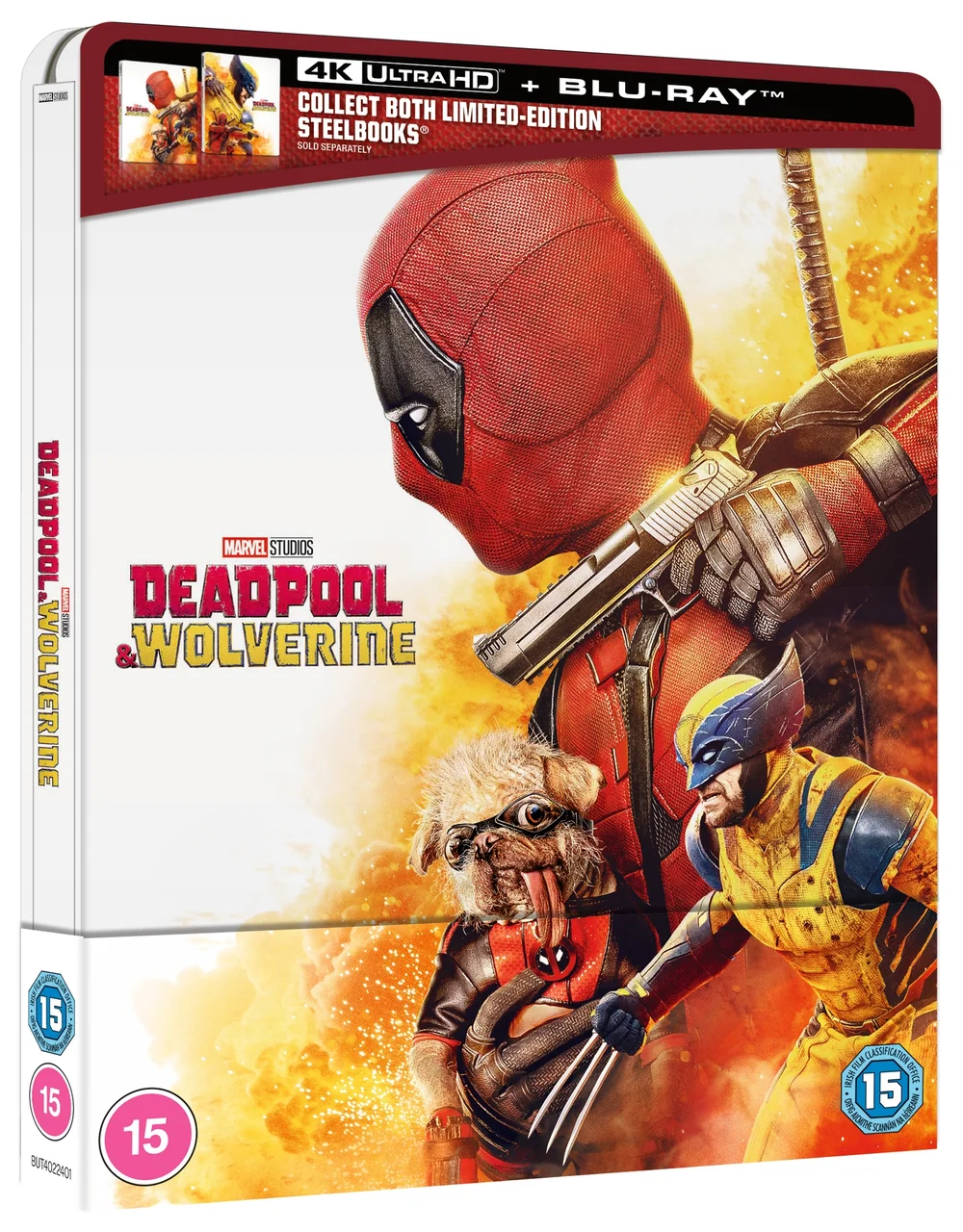 Marvel's Deadpool & Wolverine 4K Ultra HD & Blu-ray Steelbook 1 (Deadpool) Image 1