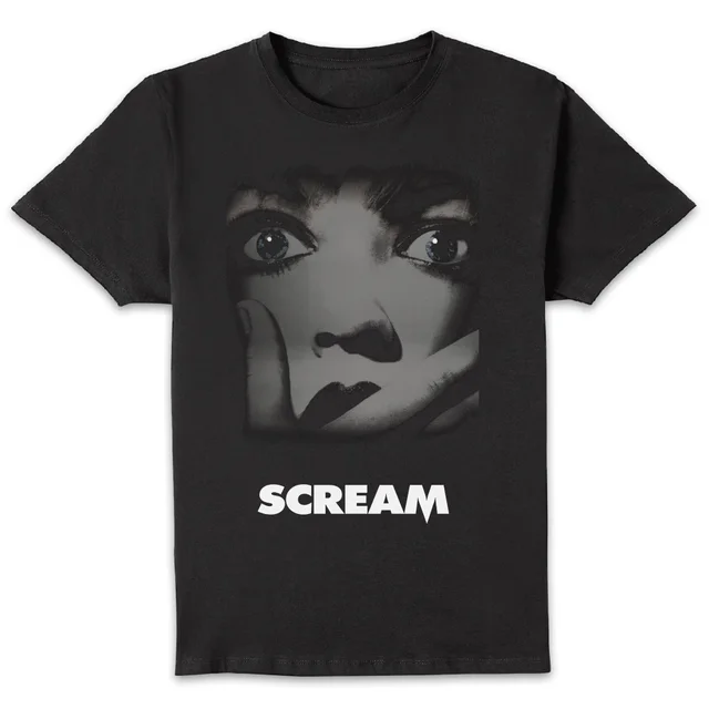 Scream Cover Unisex T-Shirt - Black