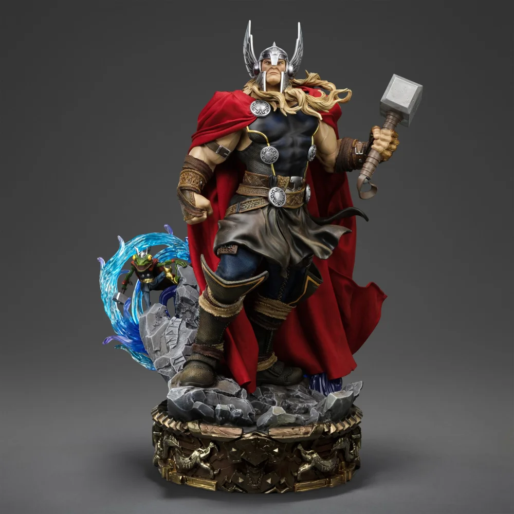 Iron Studios Marvel Comics Thor Unleashed Legacy Replica 1/4 Statue Image 1
