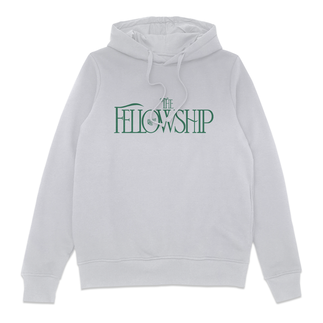 Lord Of The Rings Fellowship Hoodie - White