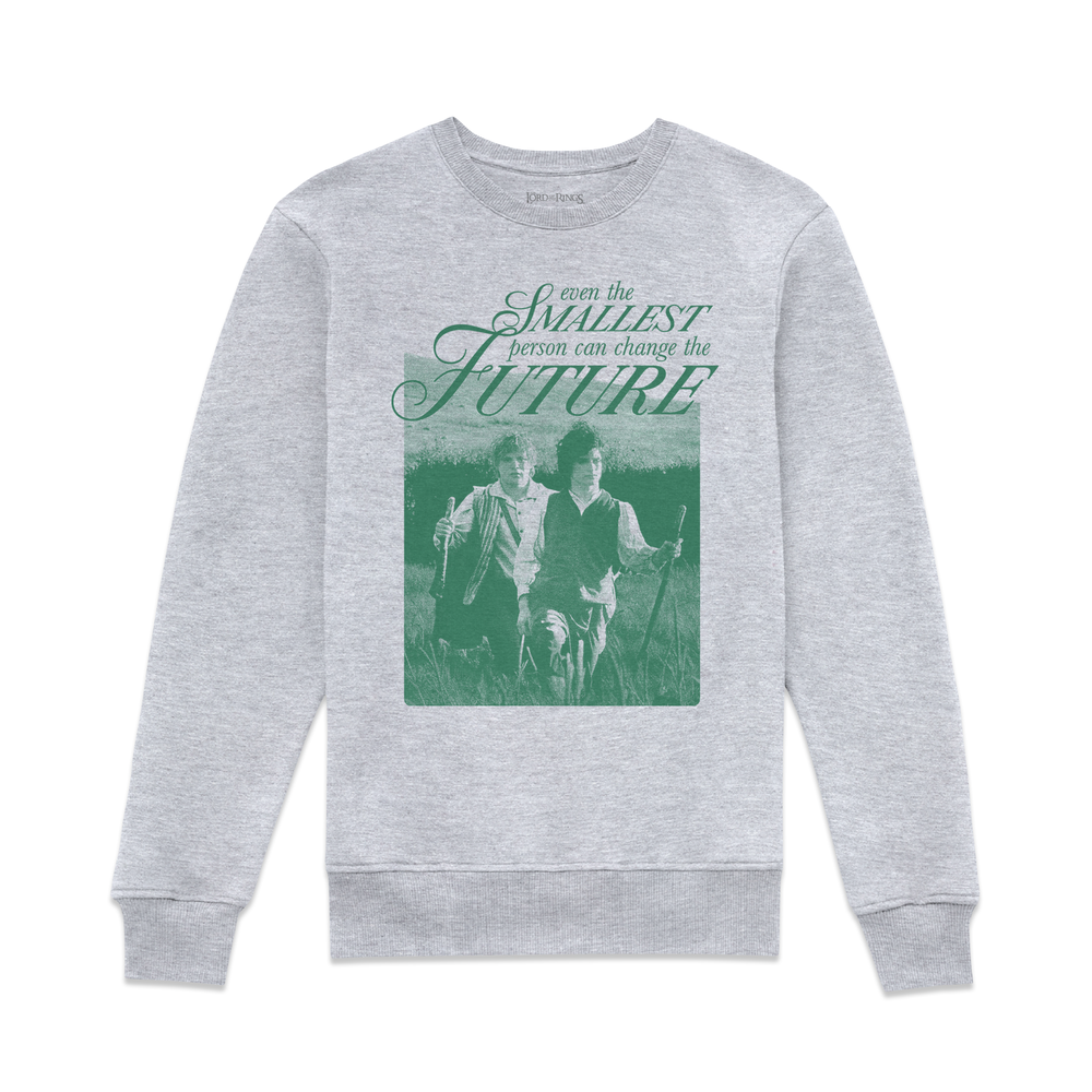 Lord Of The Rings Small Person Sweatshirt - Grey - XXL Image 1