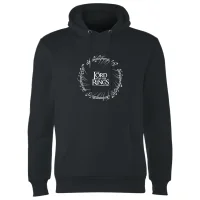 Lord Of The Rings Hoodie - Black - undefined undefined