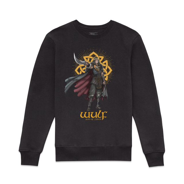Lord Of The Rings Wulf Pose Sweatshirt - Black