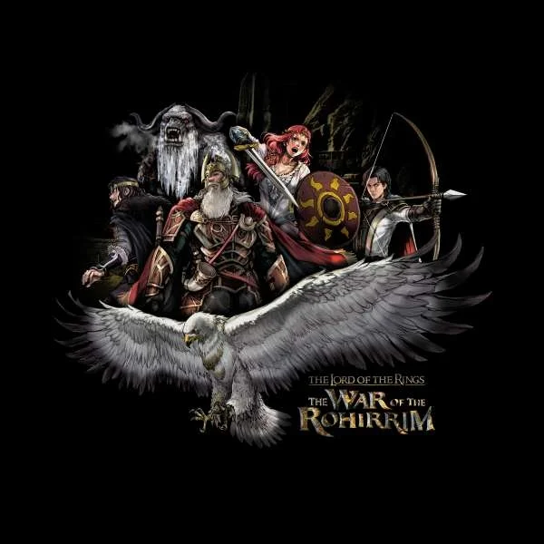 Lord Of The Rings Cinematic Composition Unisex T-Shirt - Black