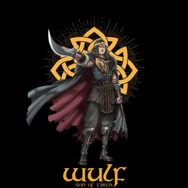 Lord Of The Rings Wulf Pose Men's T-Shirt - Black