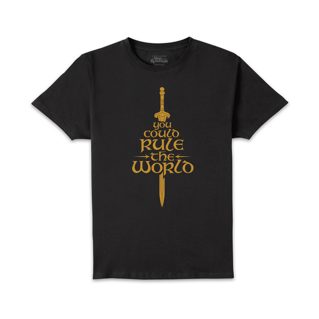 Lord Of The Rings Rule The World Men's T-Shirt - Black
