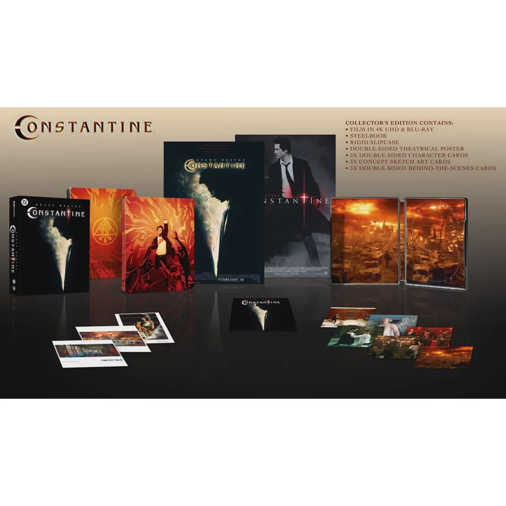 Constantine 20th Anniversary Collector's Edition 4K Ultra HD Steelbook Image 1