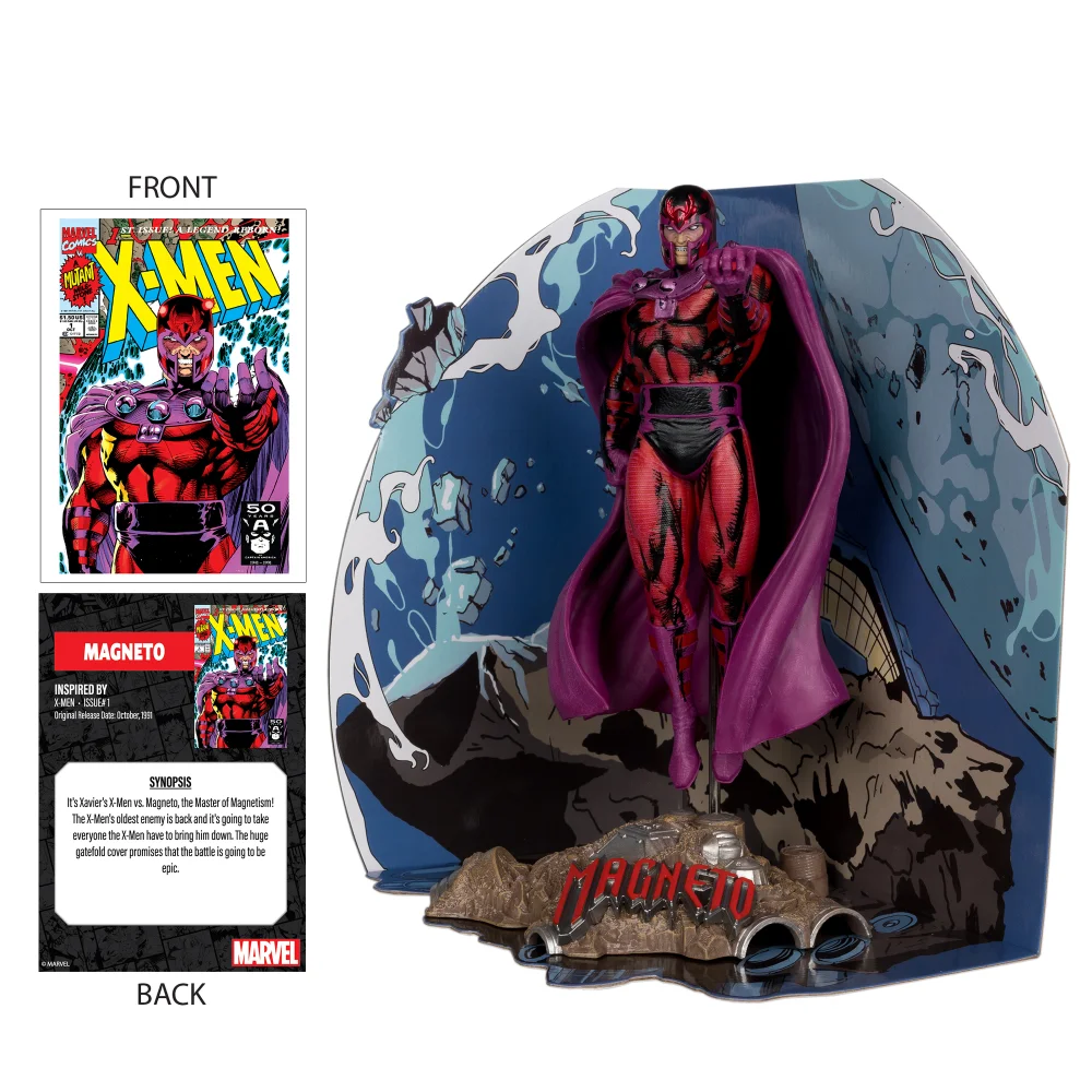 MARVEL COLLECTION 1:10TH WV2 - MAGNETO (X-MEN #1) Image 1