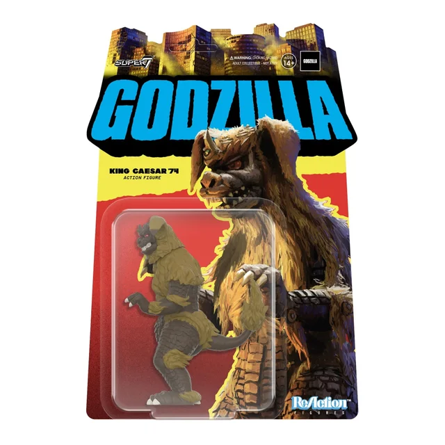 Super7 TOHO Godzilla King Ceasar ReAction Figure (3.75")