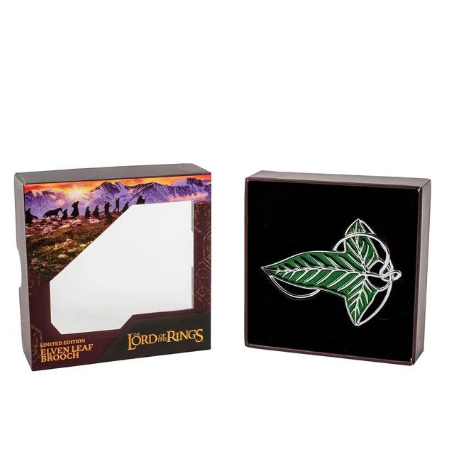 Lord of the Rings: Elven Leaf Pin Brooch Replica