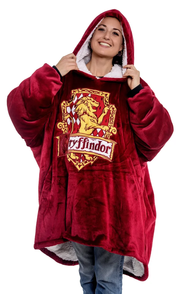 Harry Potter: Gryffindor Oversized Hoodie Blanket