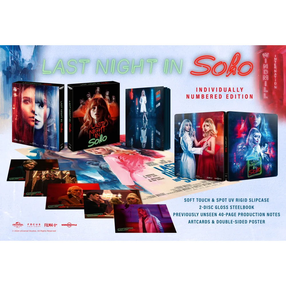 Last Night in Soho - Limited Collector's Edition 4K Ultra HD Steelbook Image 1