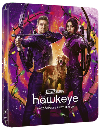 Marvel Studios Hawkeye Season 1 4K Ultra HD & Blu-ray Steelbook (Disney+ Original - includes artcards)