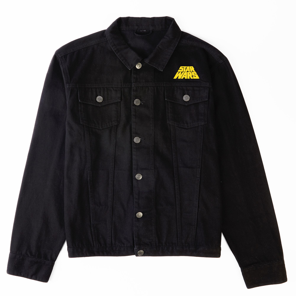 Star Wars New Hope Unisex Denim Jacket - Black - S Image 1