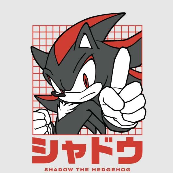 Sonic The Hedgehog Shadow Dark Victory Sweatshirt - Grey