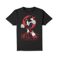 Sonic The Hedgehog Shadow Attack Unisex T-Shirt - Black