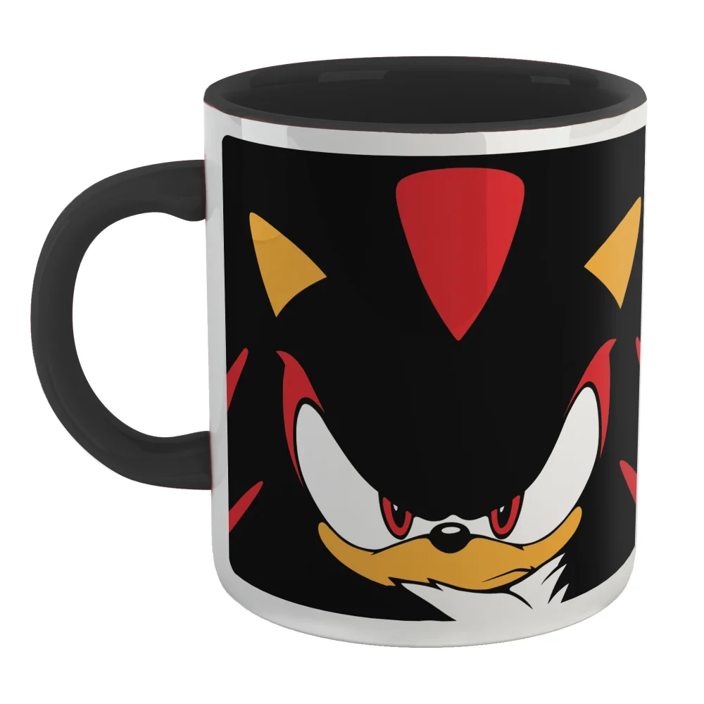 Sonic The Hedgehog Shadow Mug - Black Image 1