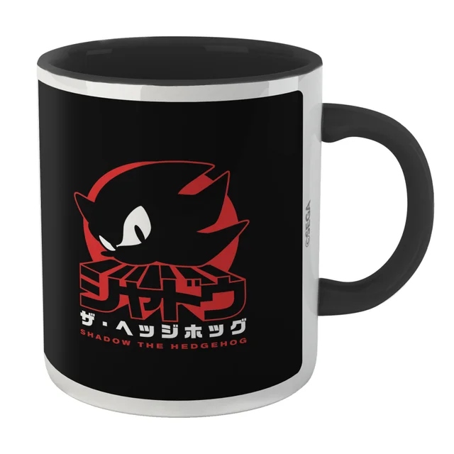 Sonic The Hedgehog Shadow Mug - Black