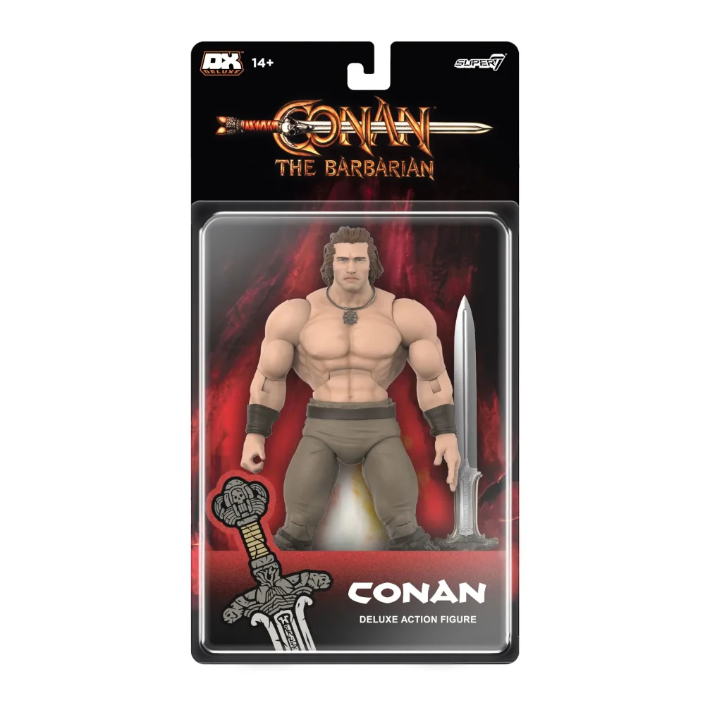 Super7 Deluxe Conan The Barbarian Iconic Pose 7" Action Figure Image 1
