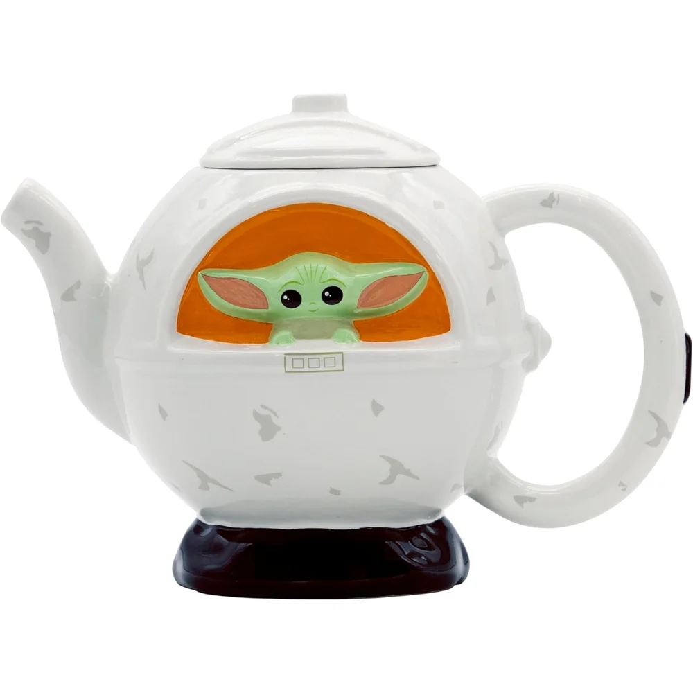 Star Wars The Mandalorian Grogu Ceramic Premium Teapot Image 1
