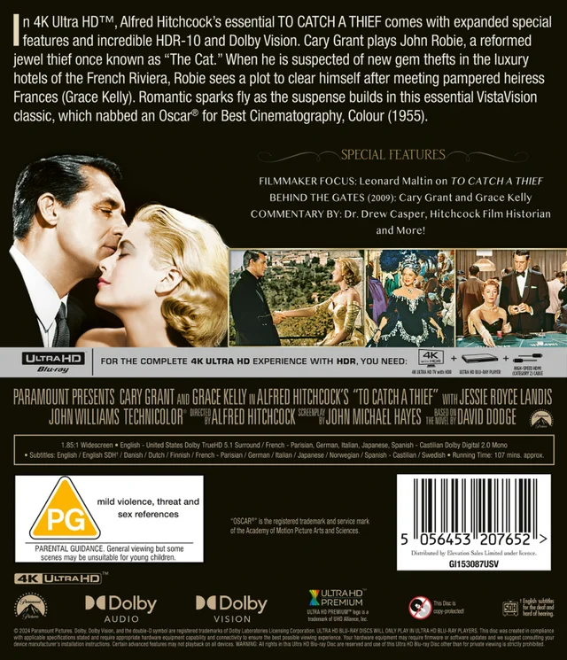 To Catch a Thief 4K Ultra HD