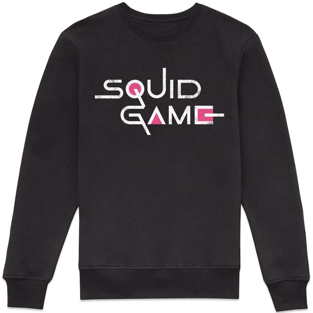 Squid Game Logo Sweatshirt - Black