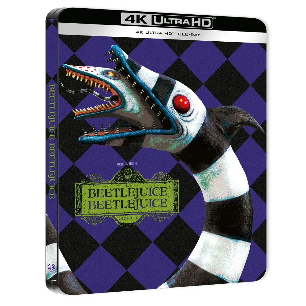Beetlejuice Beetlejuice 4K Ultra HD Steelbook Image 1