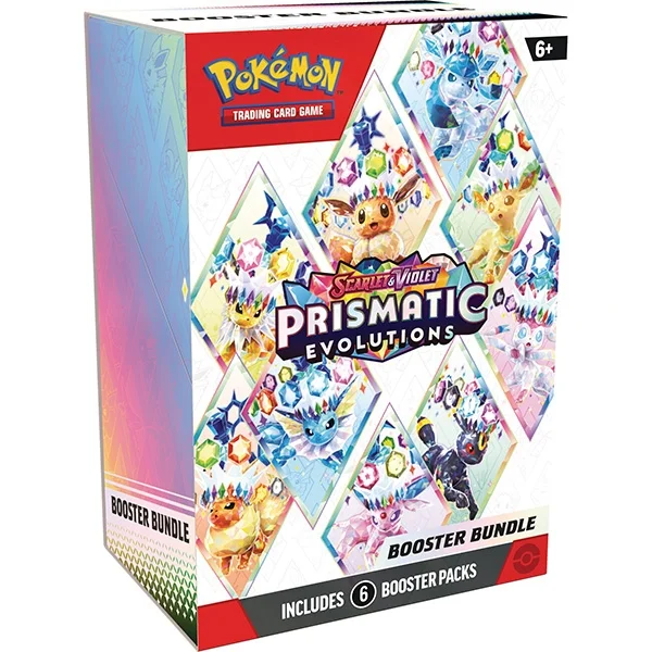 Pokémon TCG: Scarlet & Violet 8.5 - Prismatic Evolutions – Booster Bundle