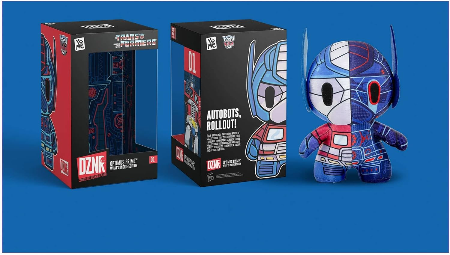 DZNR Plush Transformers - Optimus Prime Image 1