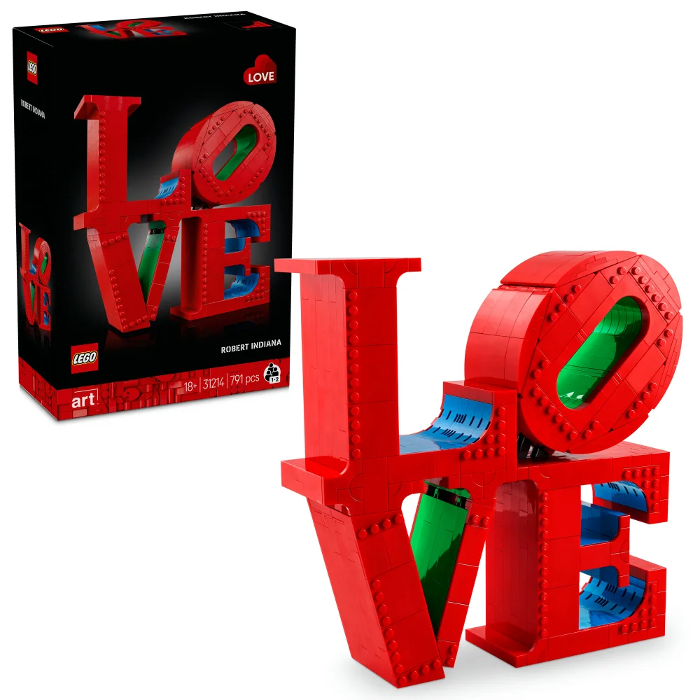 LEGO Art LOVE Home Decor Building Set for Adults 31214 Image 1