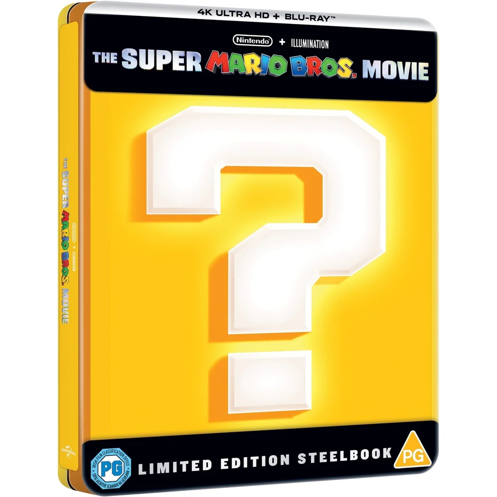 The Super Mario Bros. Movie 4K Ultra HD & Blu-Ray Steelbook Image 1